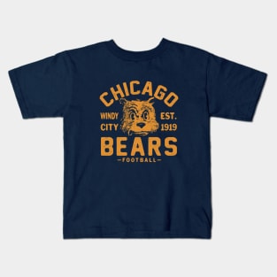 Vintage Chicago Bears 1 by Buck Tee Kids T-Shirt